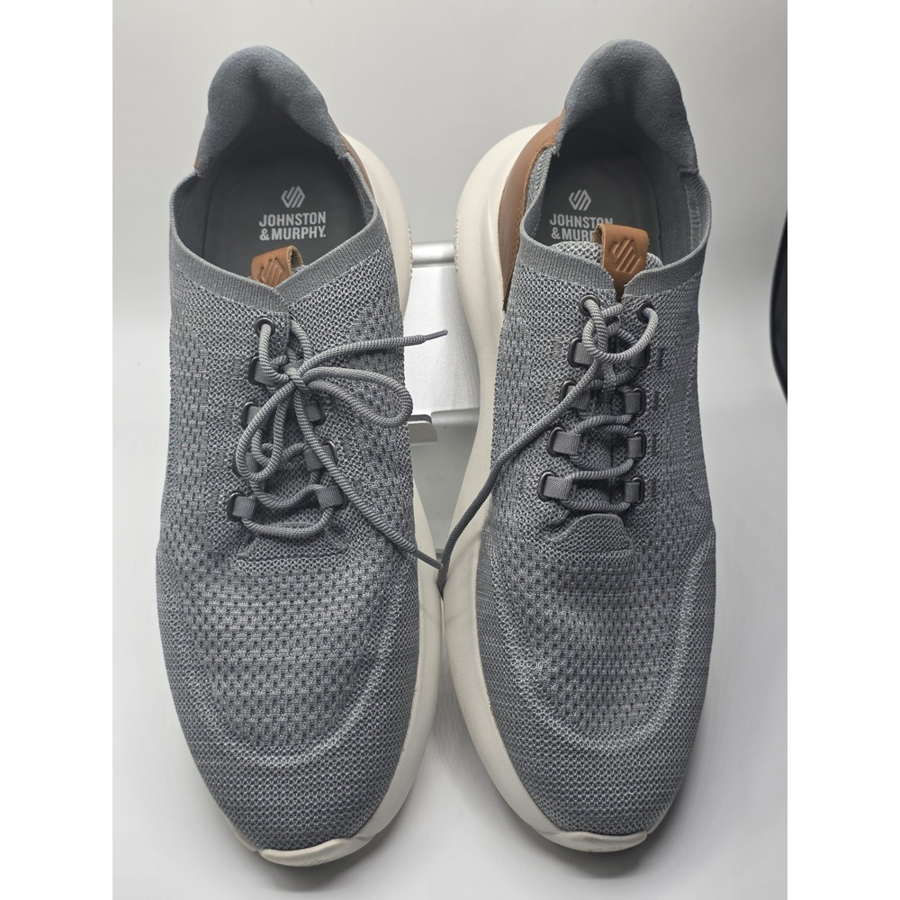 Johnston & Murphy Amherst 2.0 Sneakers Men's US 16M Gray Plain Toe Shoes 25-0747